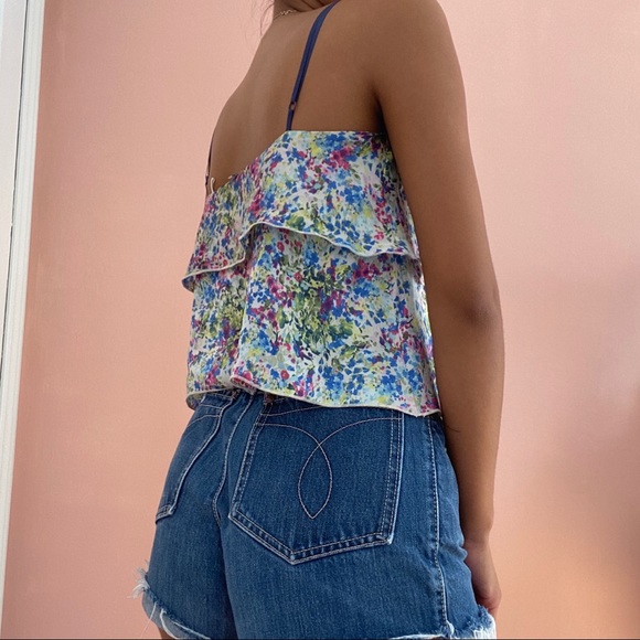 GUESS Floral Flowy Tank - Picture 2 of 5